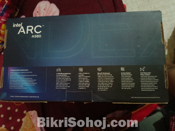 Intel Arc A580 Gddr6 Graphics Card For Sell